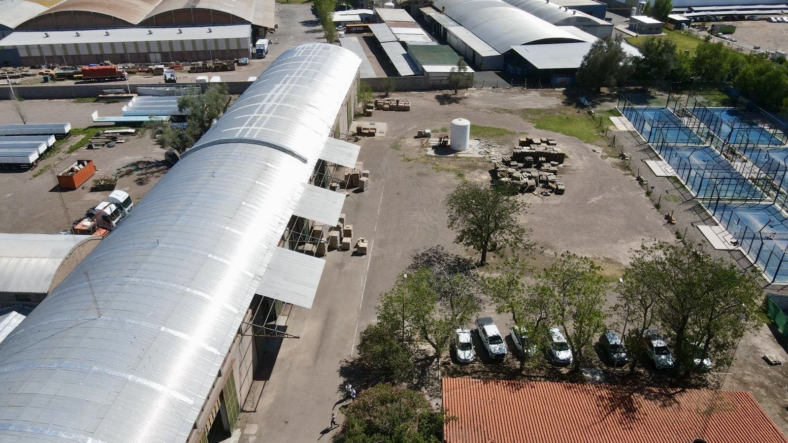 Vista aérea del Parque Logístico Gaia